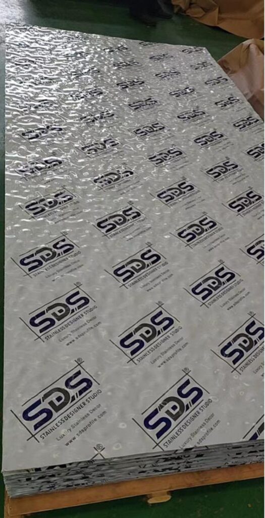 Water Ripple Pvd Ss Sheet By SDS SDS Profile